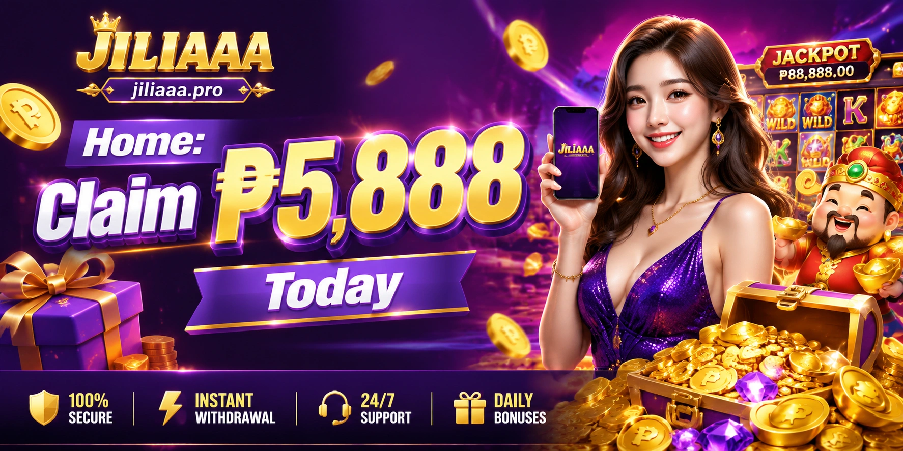 jiliaaa Philippines gaming homepage visual 3