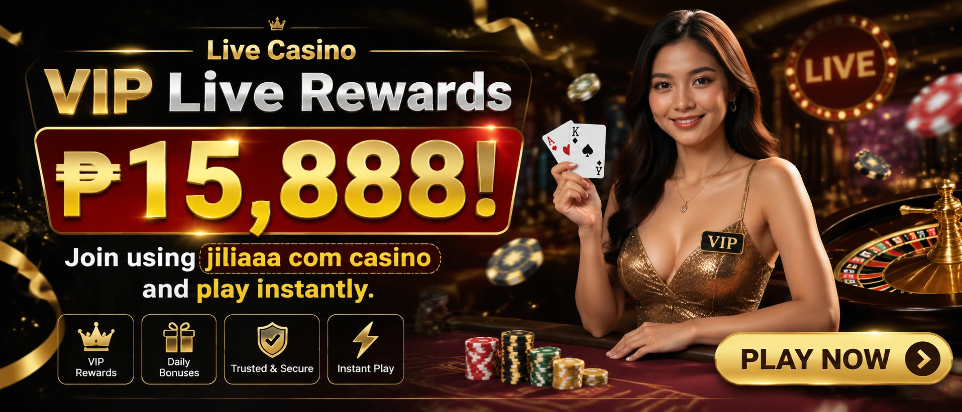 Live roulette table in a casino hub